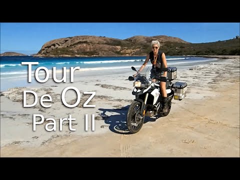 Solo Female Ride Around Australia -Tour De Oz 2/2 - On Her Bike .com