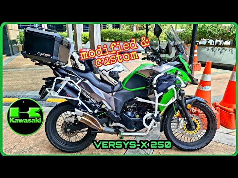 Versys 250 | Sound &amp; Lighting | Modified &amp; Custom | 4K Ultra HD