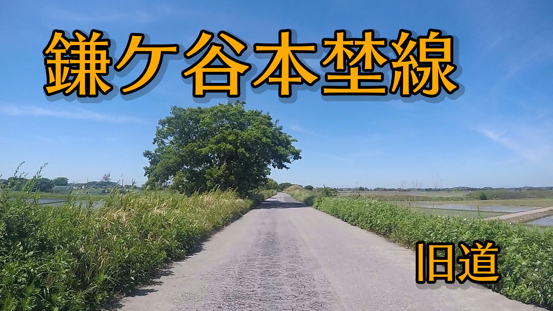 鎌ケ谷本埜線 旧道